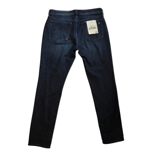 Rag & Bone Low-Rise Boyfriend Jeans Dark Wash Size 27 - Picture 3 of 8